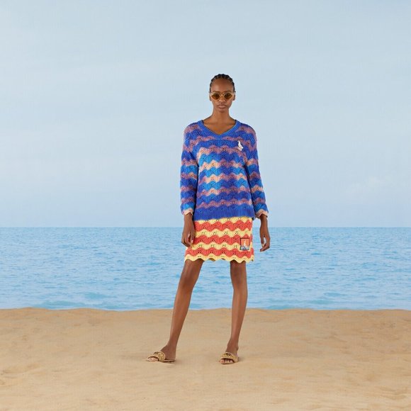 Gucci Tie Dye Knit Cotton Sweater - New with Tags - Picture 8 of 12